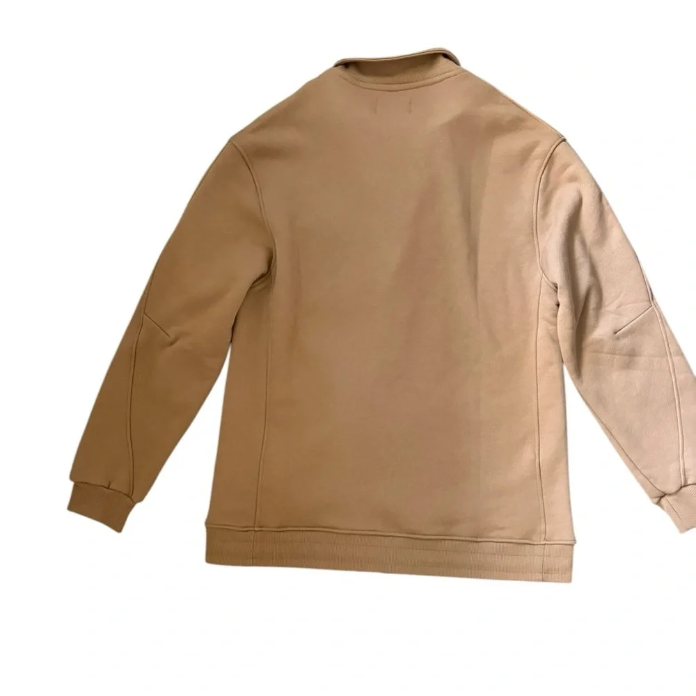 LC23 Handmade in Puglia Italy Camel Fleece Casual Blazer NWT Sz Large